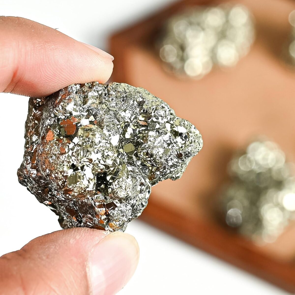 Pyrite beaded jewelry, Pyrite beads bracelet, Pyrite bracelet,