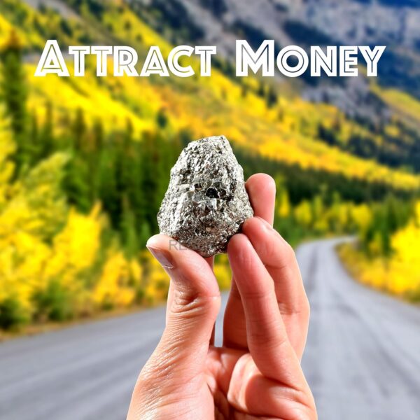 REBUY Natural Energised Golden Pyrite Rough Raw Stone | Certified Original Pyrite