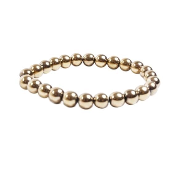 Pyrite stone bracelet, Pyrite wealth bracelet, Spiritual pyrite bracelet