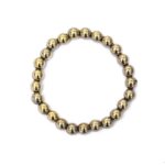 Pyrite energy bracelet, Pyrite gemstone jewelry, Pyrite luck bracelet,