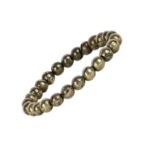 Pyrite wealth bracelet, Spiritual pyrite bracelet,Elastic pyrite bracelet,