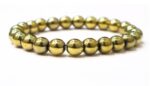 Pyrite stone bracelet, Pyrite wealth bracelet, Spiritual pyrite bracelet