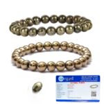 Natural pyrite bracelet, Pyrite beaded jewelry, Pyrite beads bracelet,