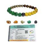 Healing crystal bracelet,Men pyrite bracelet, Natural pyrite bracelet,