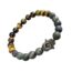 Natural pyrite bracelet, Pyrite beaded jewelry, Pyrite beads bracelet,