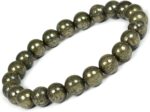 Pyrite protection bracelet, Pyrite stone bracelet, Pyrite wealth bracelet,