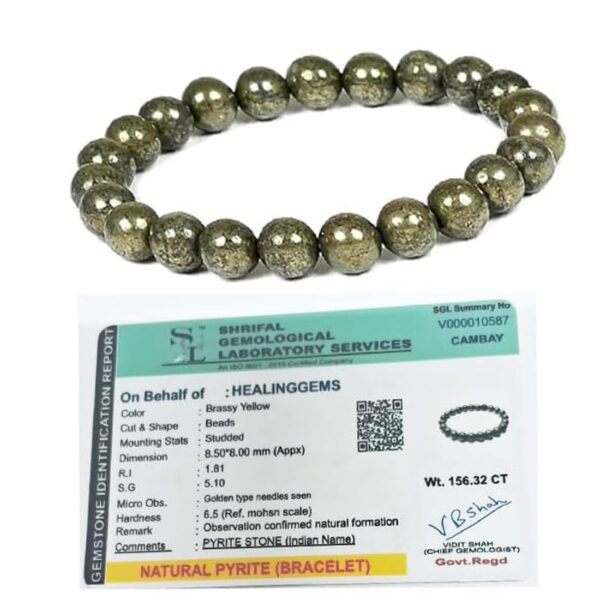Pyrite stone bracelet,Pyrite wealth bracelet, Spiritual pyrite bracelet