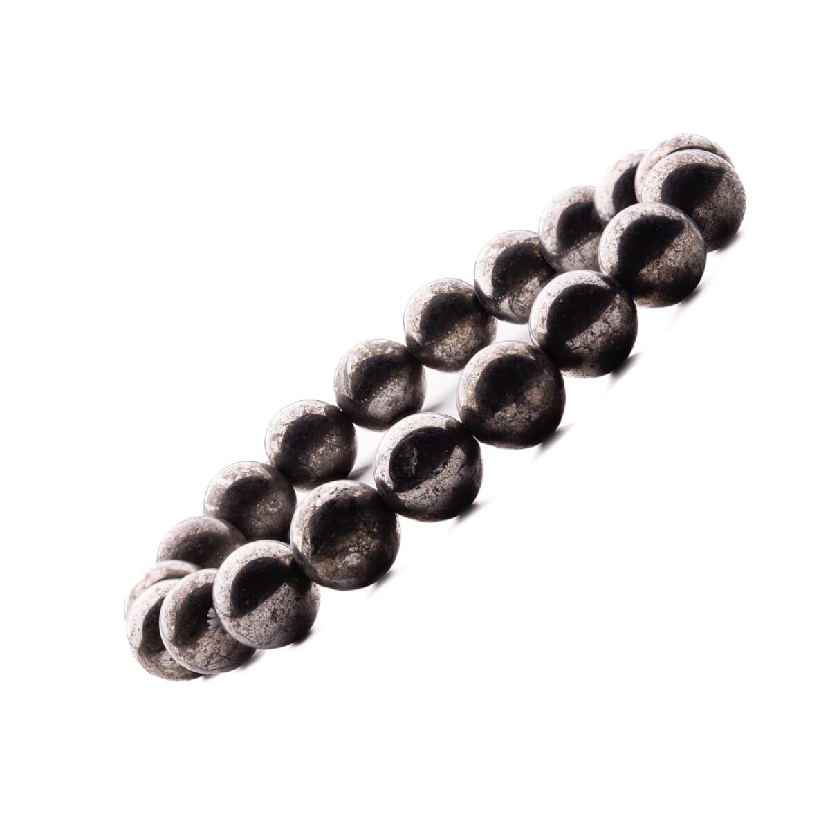 Pyrite chakra bracelet, Pyrite crystal healing, Pyrite energy bracelet,