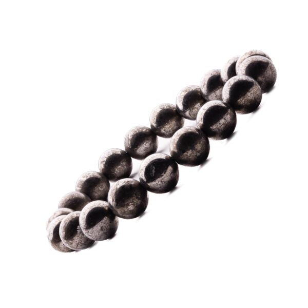 Pyrite chakra bracelet, Pyrite crystal healing, Pyrite energy bracelet,