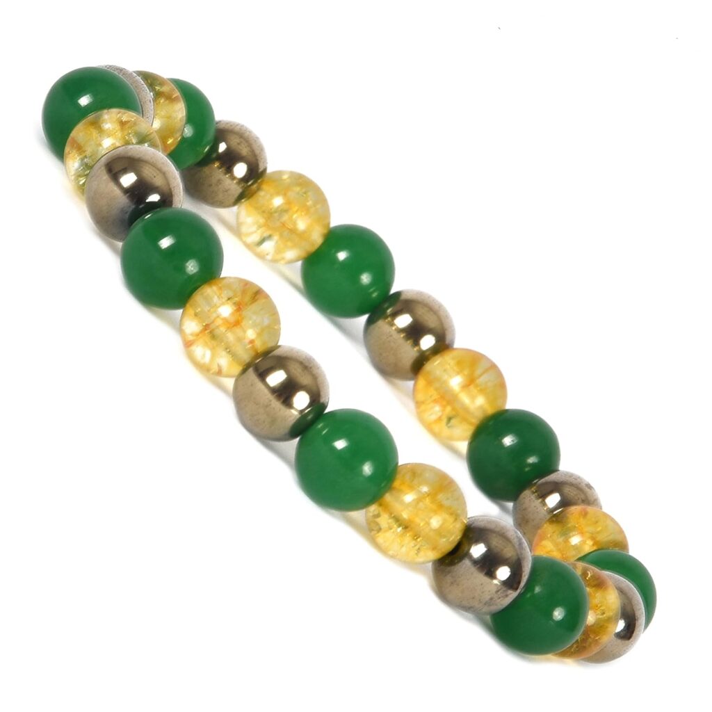 Pyrite protection bracelet, Pyrite stone bracelet, Pyrite wealth bracelet,