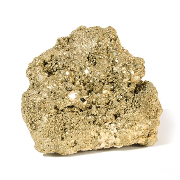 REBUY Natural Golden Pyrite Raw Rough Cluster Stone/Peru Pyrite For Wealth Attraction, Bussiness Luck, Vastu Correction & Boost Creativity (50 gm)