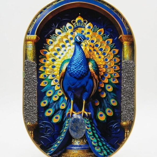 Pyrite Peacock Frame