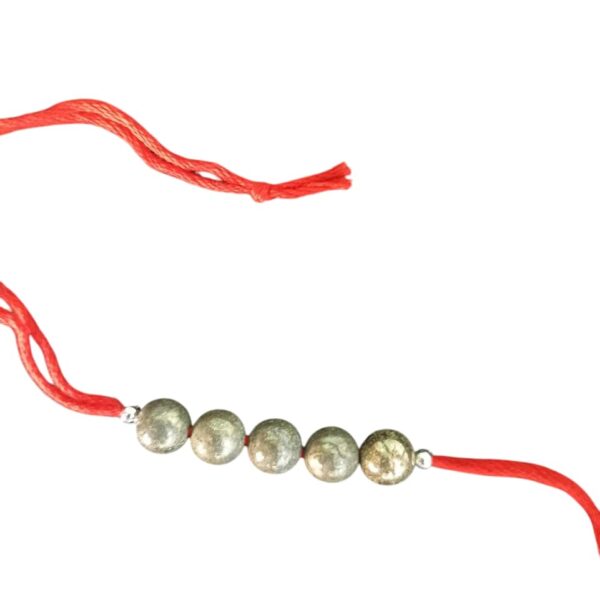 Original Pyrite Stone Beads Rakhi