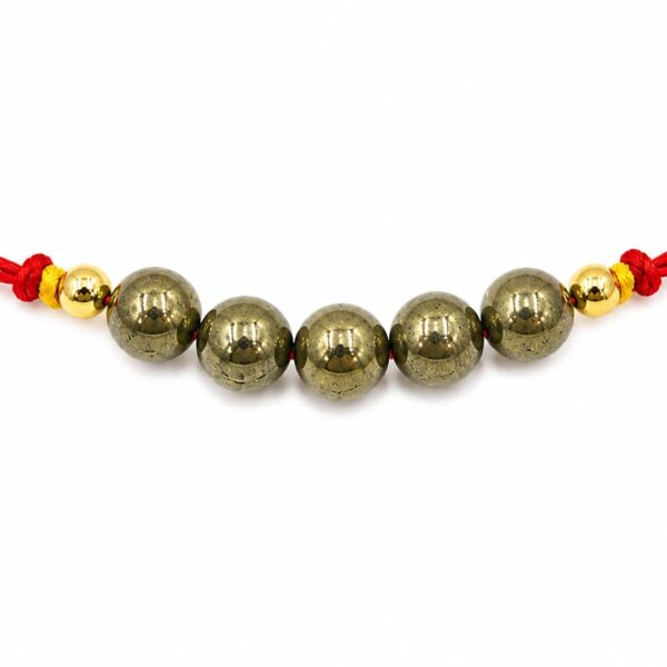 Natural Gemstone Rakhi for Brother | Handmade Crystal Stone Rakhi | Adjustable Sacred Thread | Raksha Bandhan Gift | Healing Gem | Premium Designer Rakhi | Gift Ready
