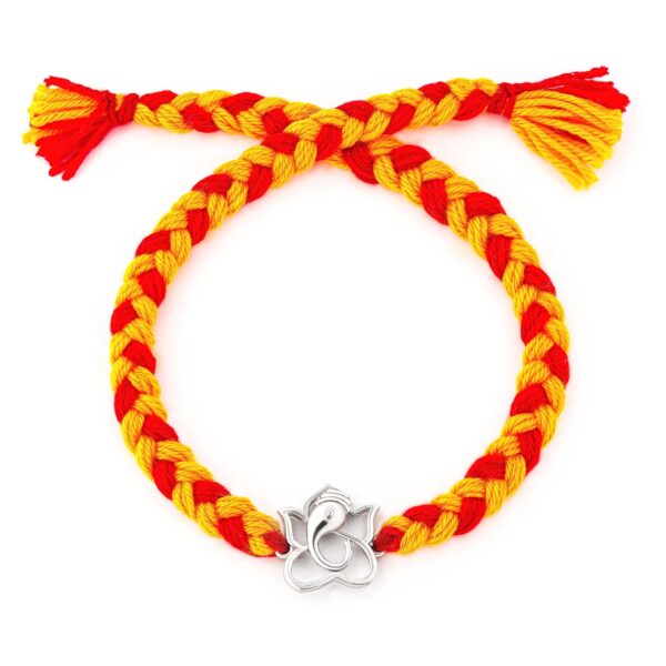 SATKOTI SILVER 925 Pure Silver Rakhi for Brother