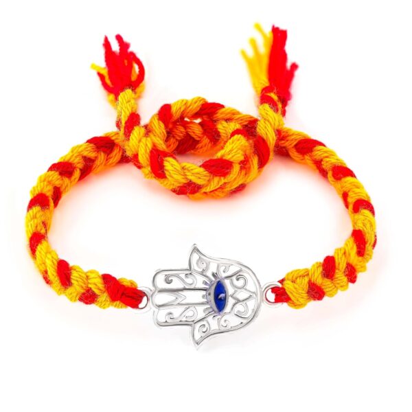 SATKOTI SILVER 925 Silver Rakhi for Brother and Bhabhi | Rakhi Roli & Card
