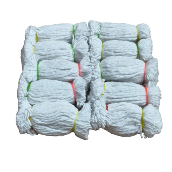3 x 1008 Cotton Wicks for Pooja Diya Batti | 3 ply Twisted Cotton Thread (3 Packs) | Diya batti, vilakku thiri, vattulu for puja