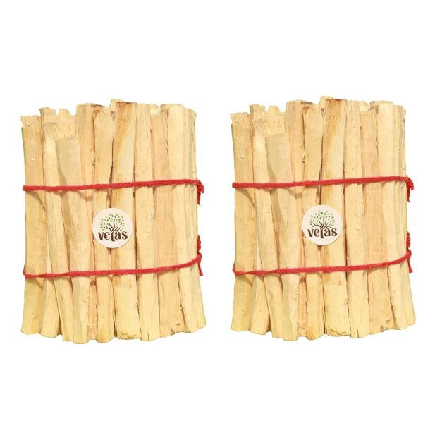 VETAS Mango Wood Sticks for Havan/Aam Ki Lakdi for Pooja (Pack of 60)